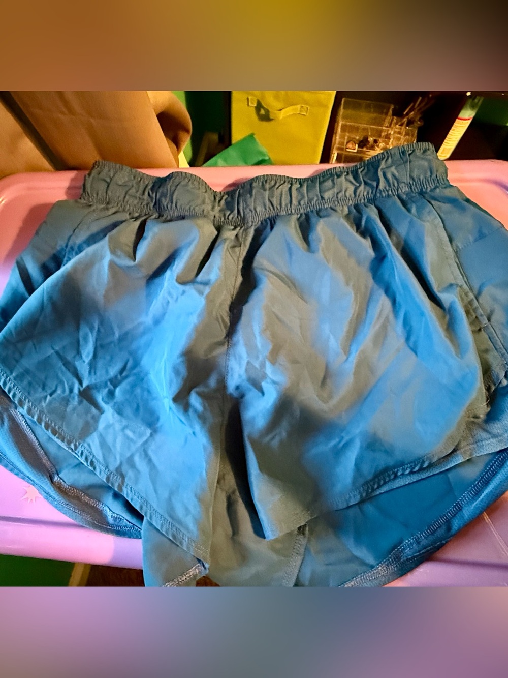 Blue Athletic Running Shorts w/ pockets